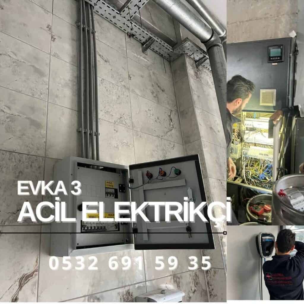 evka 3 acil elektrikci